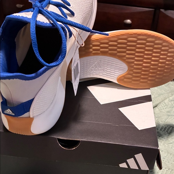 Adidas Cloudfoam Pure SPW Sneakers - White and Blue - Picture 7 of 8